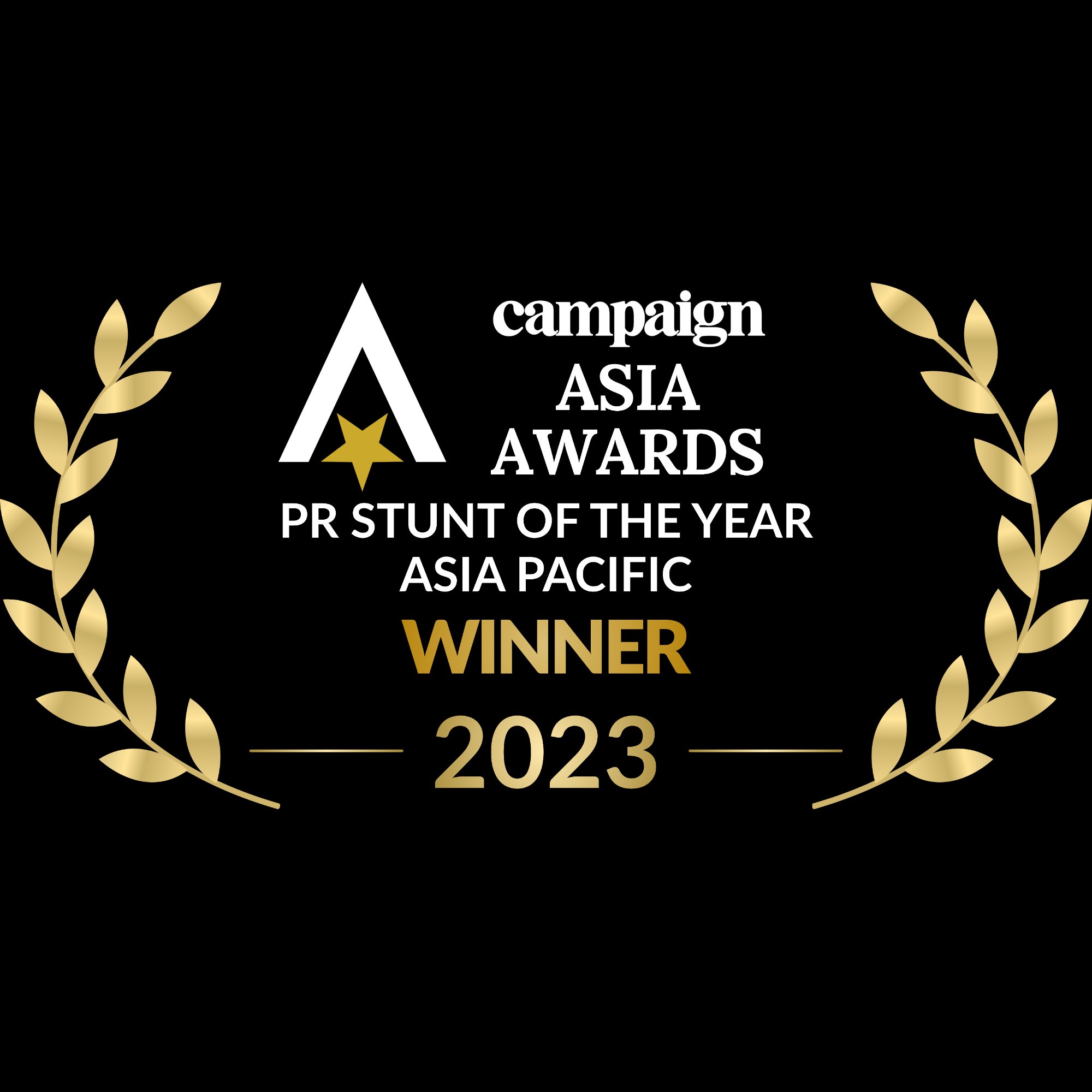 Campaign Asia Awards PR Stunt of the Year Winner 2023