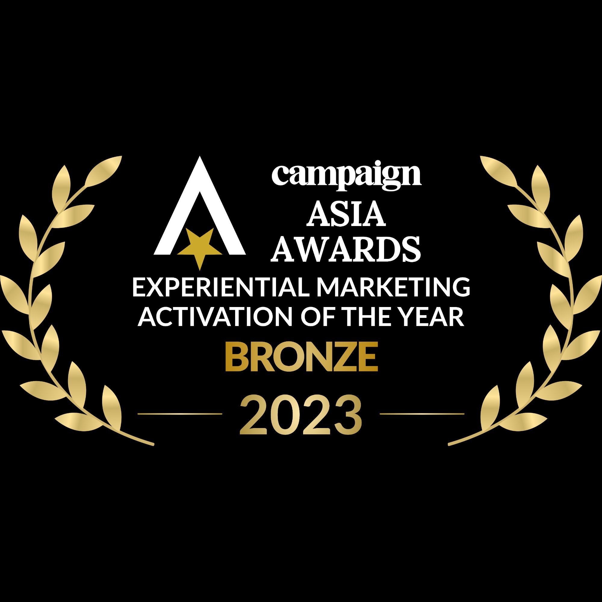 Campaign Asia Awards Experiential Marketing Bronze 2023